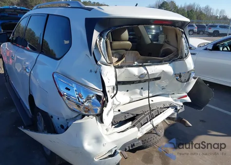 2013 Nissan Pathfinder Sl z USA, uszkodzony, nr VIN 5N1AR2MM3DC660262